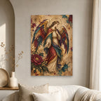 Alae Iridis Canvas Wall Art - Catholic Wall Art, scale reference