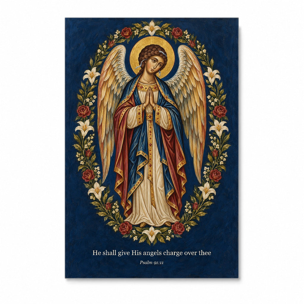 Alae Pacis VI Canvas Wall Art - Catholic Wall Art, front view