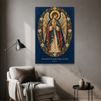 Alae Pacis VI Canvas Wall Art - Catholic Wall Art, styled in the home