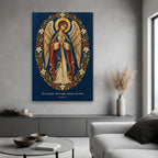 Alae Pacis VI Canvas Wall Art - Catholic Wall Art, hanging display