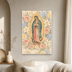 All Generations – Catholic Canvas Wall Art - Catholic Wall Art, scale reference