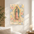 All Generations – Catholic Canvas Wall Art - Catholic Wall Art, alternate angle