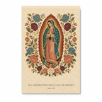 All Generations – Mexican Canvas Wall Art - Catholic Wall Art, front view