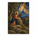 An Angel Strengthening Canvas Wall Art - Christian Wall Art, front view