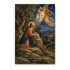 An Angel Strengthening Canvas Wall Art - Christian Wall Art, front view