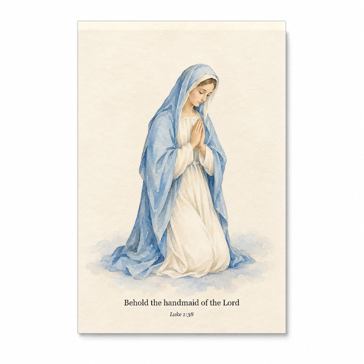 Ancilla Canvas Wall Art - Catholic Wall Art, front view