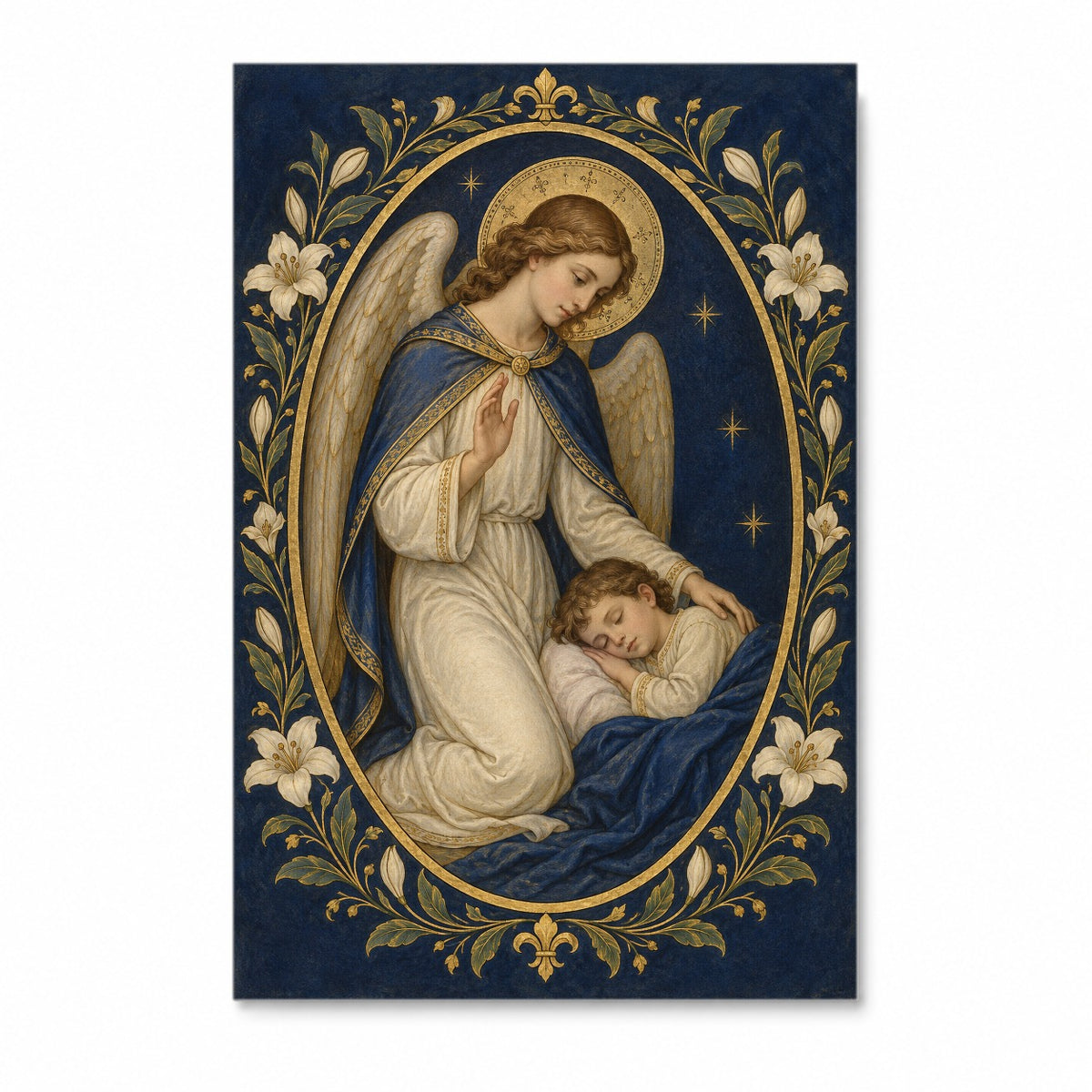 Angele Dei II Canvas Wall Art - Catholic Wall Art, front view
