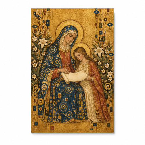 Anna Docens Canvas Wall Art - Catholic Wall Art, front view