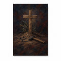 Arbor Crucis VI Canvas Wall Art - Catholic Wall Art, front view