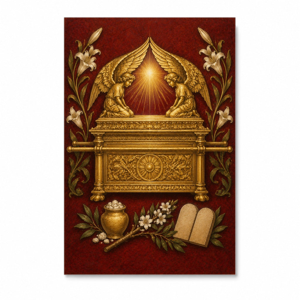 Arca Foederis Canvas Wall Art - Catholic Wall Art, front view