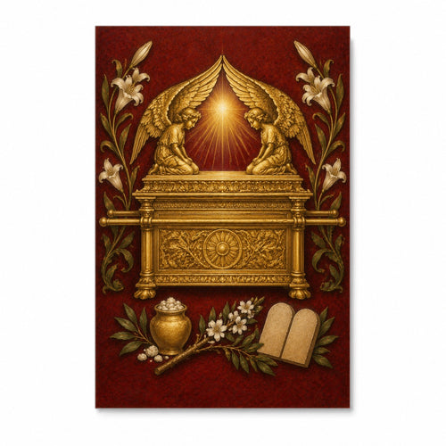 Arca Foederis Canvas Wall Art - Catholic Wall Art, front view