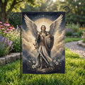 Archangel Michael Garden Flag - Christian Garden Flag, front view