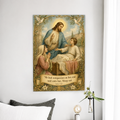Arise Young Man Canvas Wall Art - Christian Wall Art, front view