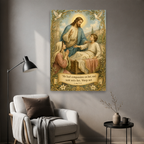 Arise Young Man Canvas Wall Art - Christian Wall Art, detail view