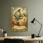 Arise Young Man Canvas Wall Art - Christian Wall Art, hanging display