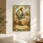 Arise Young Man Canvas Wall Art - Christian Wall Art, scale reference