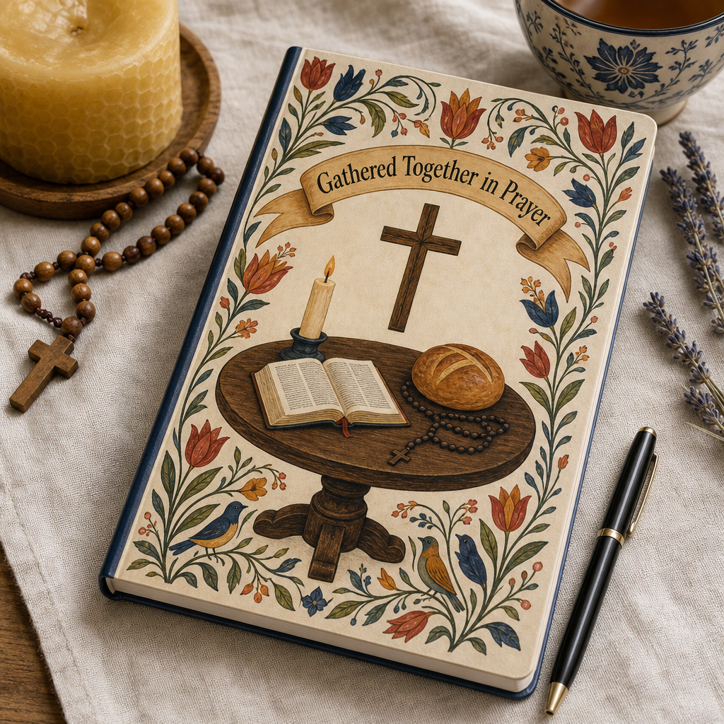 Around The Family Table Prayer Journal - Prayer Journal, front view
