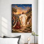 At the Breaking of Dawn Canvas Wall Art - Catholic Wall Art, gift presentation
