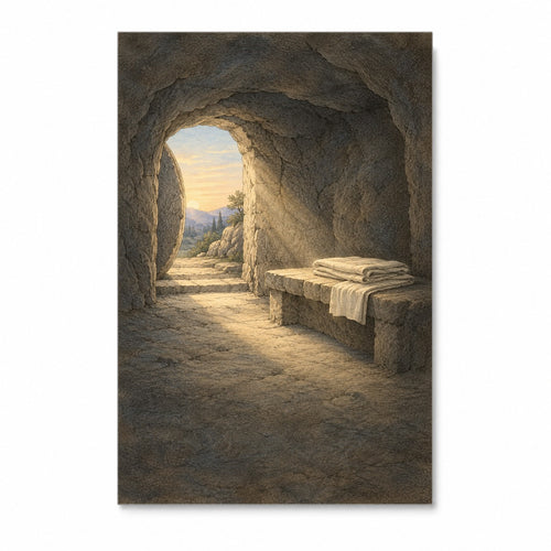 Aurora Victoriae IV Canvas Wall Art - Catholic Wall Art, front view