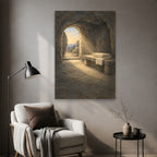 Aurora Victoriae IV Canvas Wall Art - Catholic Wall Art, styled in the home