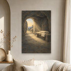 Aurora Victoriae IV Canvas Wall Art - Catholic Wall Art, scale reference