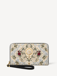Ave Maria Garden I PU Leather Wallet - Christian Wallet, front view