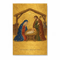 Babys First Christmas - Nativity Personalized Canvas Wall Art - Canvas Wall Art, front view