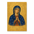 Bead by Bead in Manuscript Canvas Wall Art - Catholic Wall Art, front view