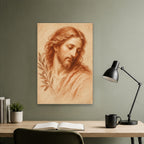 Beautiful Above All Canvas Wall Art - Christian Wall Art, close-up of the print
