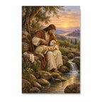 Bind Up the Broken Canvas Wall Art - Christian Wall Art, front view