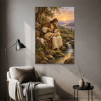 Bind Up the Broken Canvas Wall Art - Christian Wall Art, styled in the home