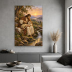 Bind Up the Broken Canvas Wall Art - Christian Wall Art, hanging display