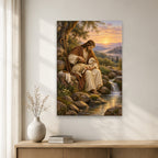 Bind Up the Broken Canvas Wall Art - Christian Wall Art, gift presentation