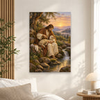 Bind Up the Broken Canvas Wall Art - Christian Wall Art, alternate angle