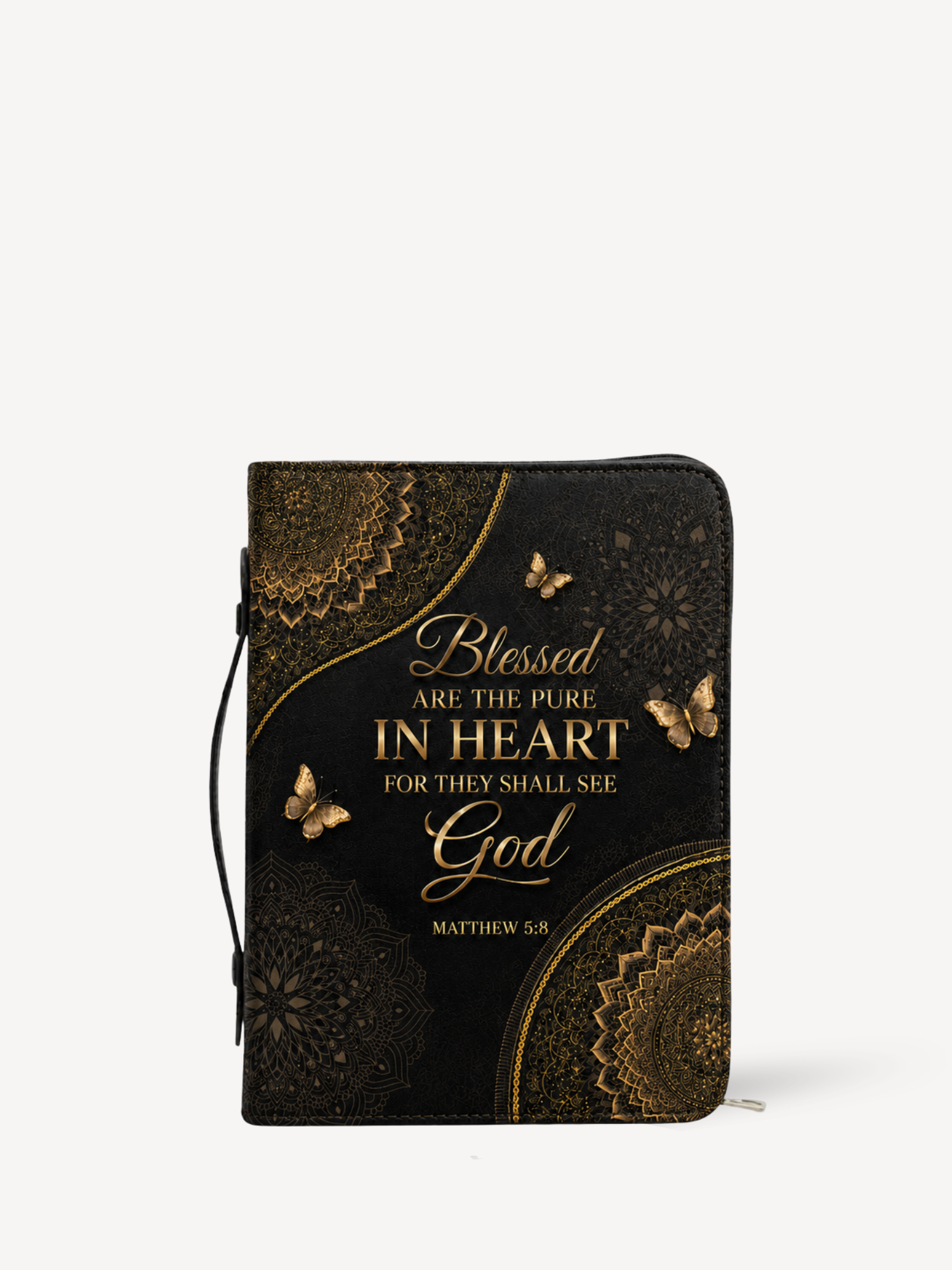 "Blessed Soul" Bible Cover - Catholic Bible Cover, Front View