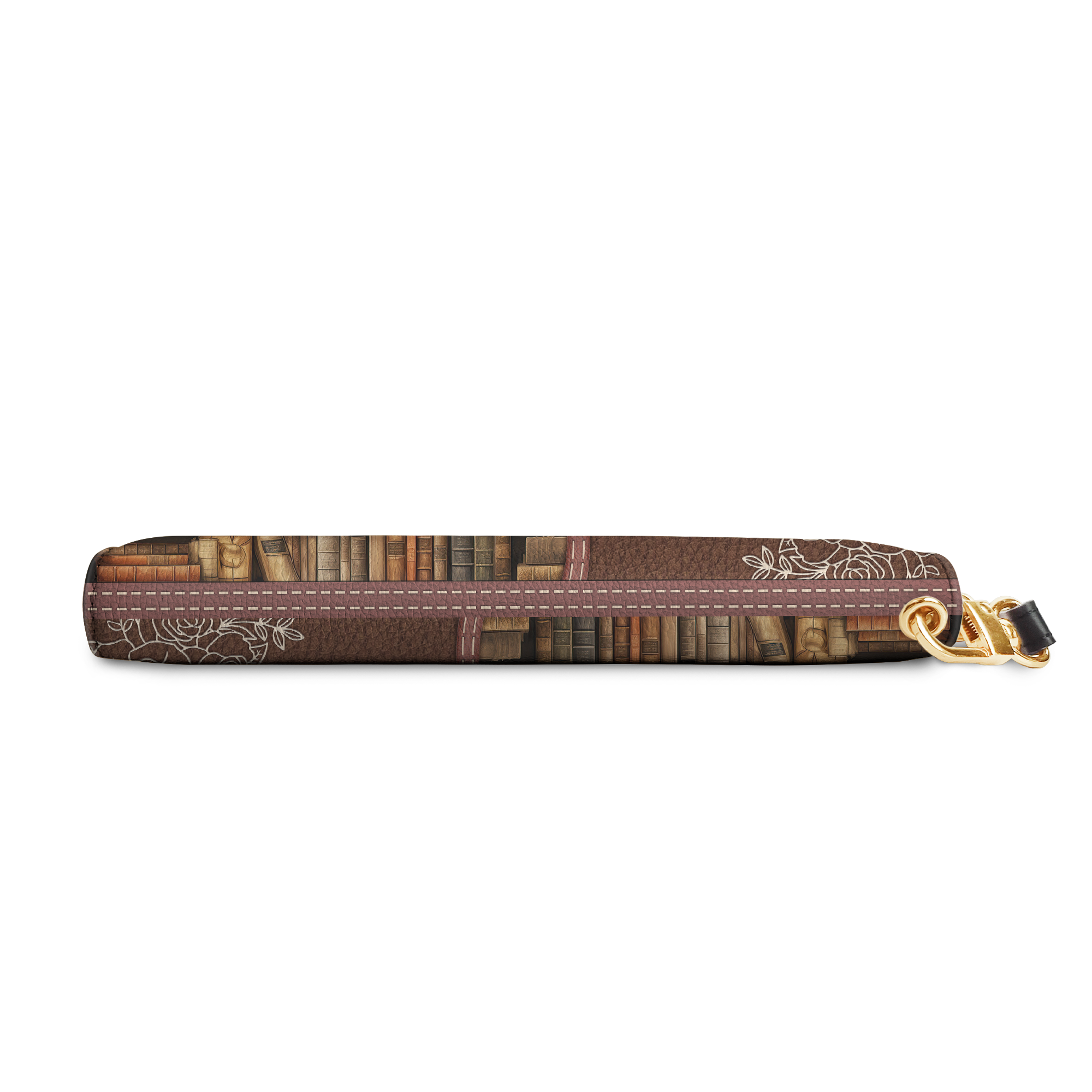 Booktrovert Noun NNRZ02081629NJ Zip Around Leather Wallet