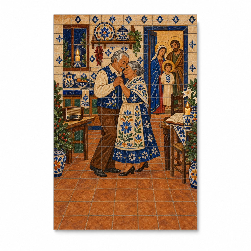Born to Us Canvas Wall Art - Catholic Wall Art, front view