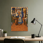 Born to Us Canvas Wall Art - Catholic Wall Art, close-up of the print