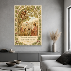 Called From The Sycamore Canvas Wall Art - Christian Wall Art, styled in the home