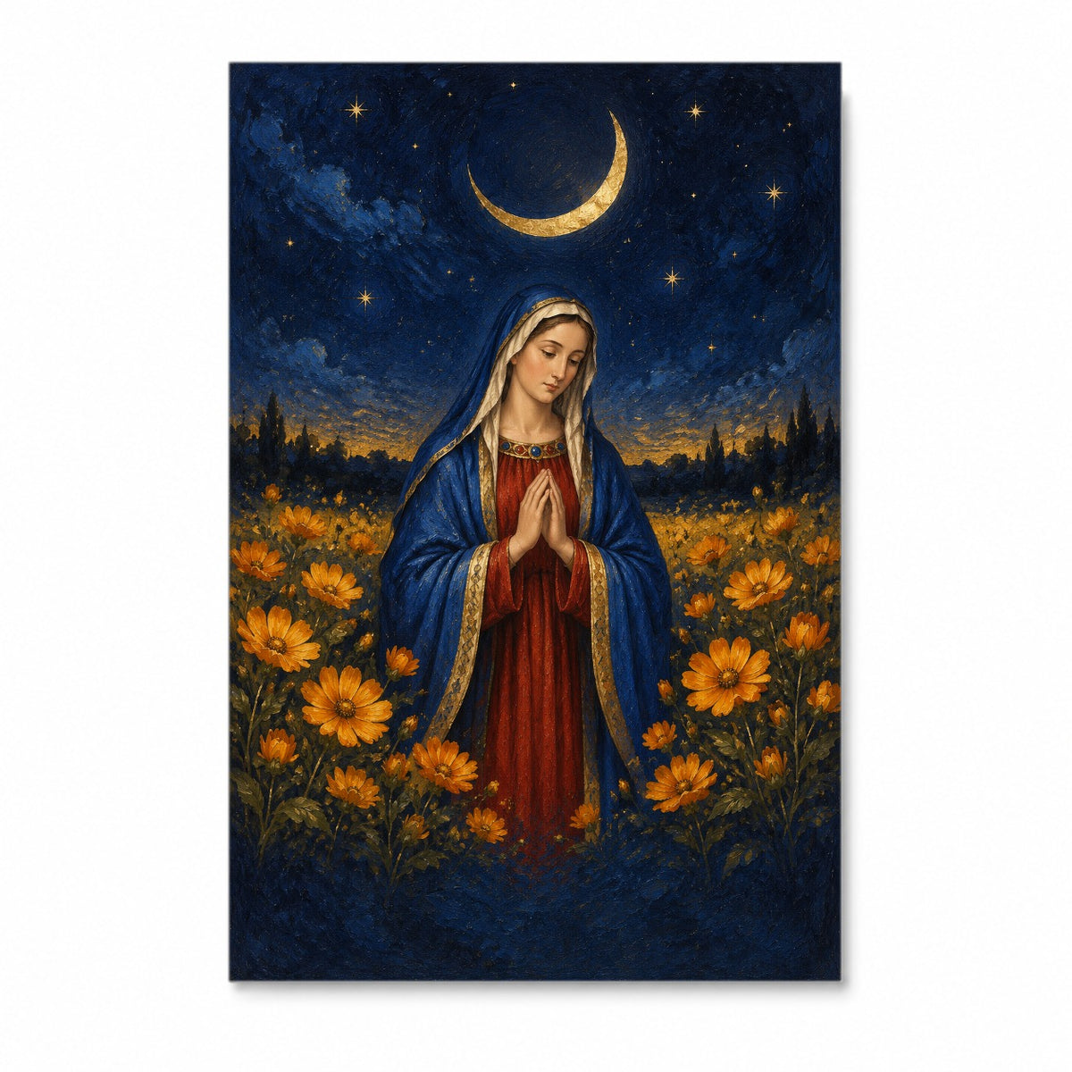 Campus Aureus Canvas Wall Art - Catholic Wall Art, front view
