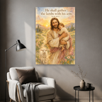Carried at Dawn Canvas Wall Art - Christian Wall Art, detail view