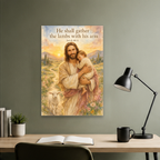 Carried at Dawn Canvas Wall Art - Christian Wall Art, hanging display