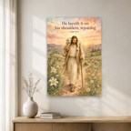 Carried Home At Dawn Canvas Wall Art - Christian Wall Art, gift presentation