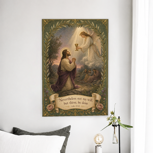 Chalice of the Garden Canvas Wall Art - Christian Wall Art, front view