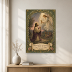Chalice of the Garden Canvas Wall Art - Christian Wall Art, close-up of the print