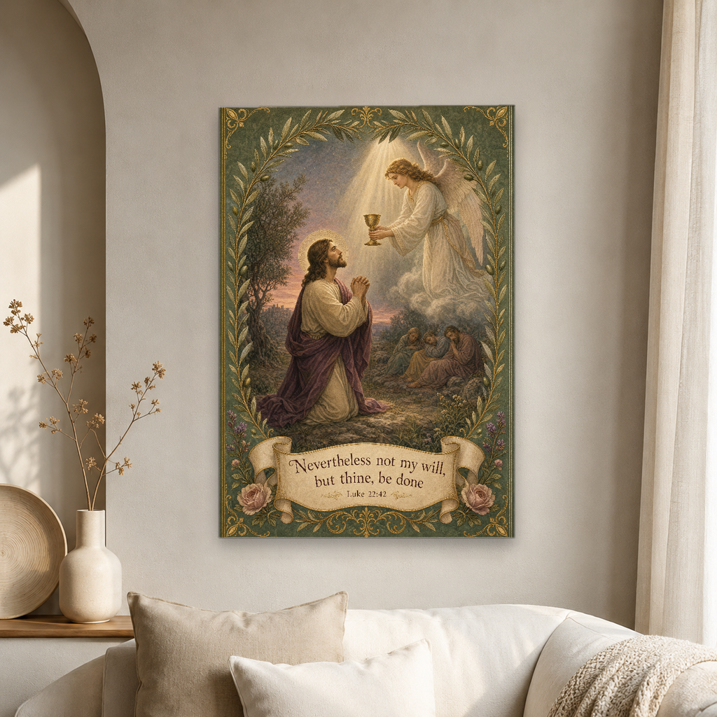 Chalice of the Garden Canvas Wall Art - Christian Wall Art, gift presentation