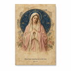 Charta Caelestis Canvas Wall Art - Catholic Wall Art, front view