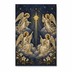 Chorus Angelorum Canvas Wall Art - Catholic Wall Art, front view