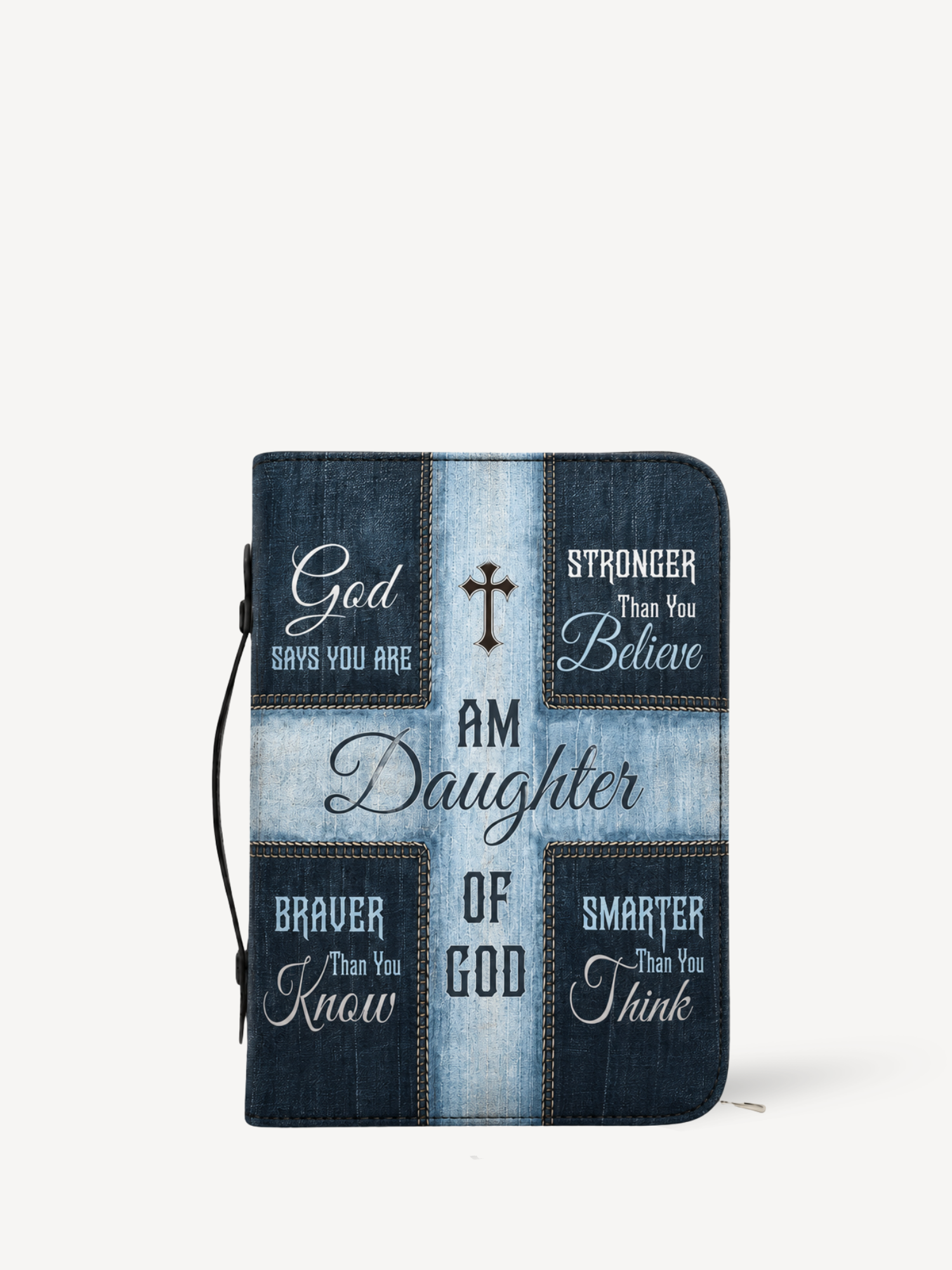"Chosen Daughter" Bible Cover - Catholic Bible Cover, Front View