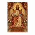 Clothed With Majesty Canvas Wall Art - Christian Wall Art, front view